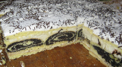 Торт Дерево под снегом