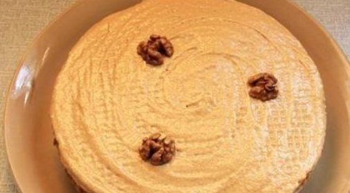 Торт с вареной сгущенкой