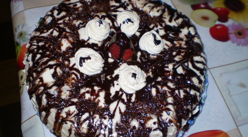 Торт день и ночь