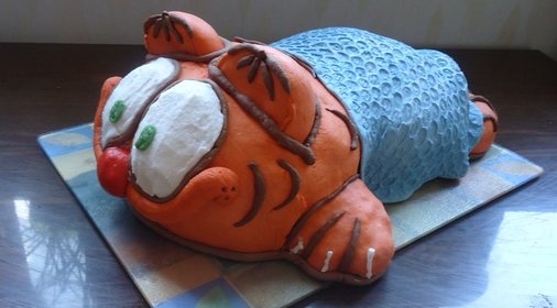 торт Гарфилд