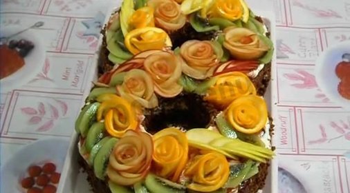 Торт Цифра 8