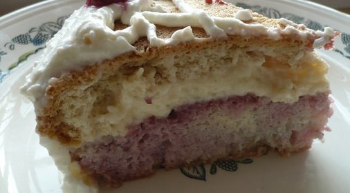 Малиновый тортик