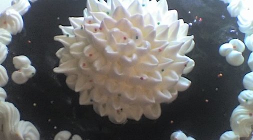 торт ИДЕАЛ С ХРИЗАНТЕМОЙ