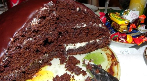 Торт кефирный