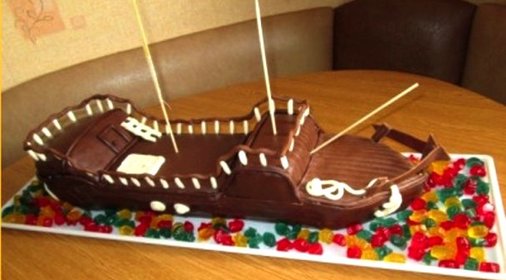 Торт Корабль