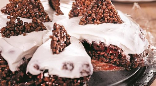 Торт с черешней