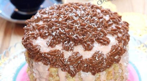 Торт «Белая ночь», без муки