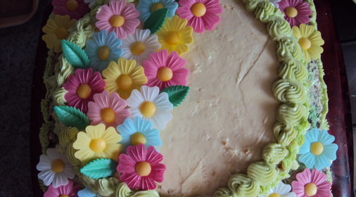 торт ЦВЕТОЧНАЯ ПОЛЯНА