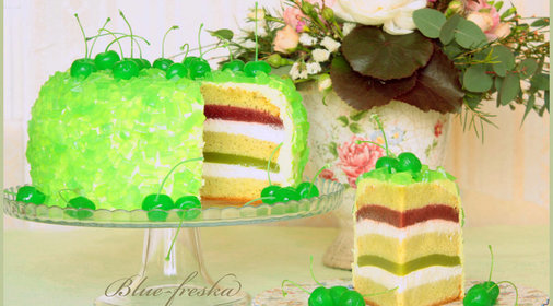 Изумрудный тортик