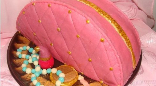 Торт Косметичка для маленькой модницы