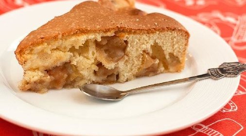 Шарлотка с яблоками