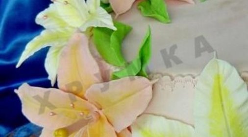 Торт с профитролями Скоро лето