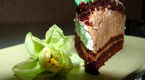 Мята + шоколад = торт