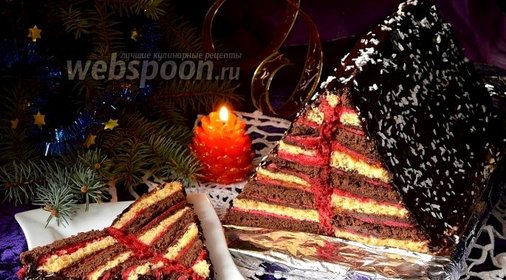 Торт «Карнавальная ёлочка»