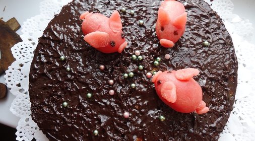 Торт Три поросенка