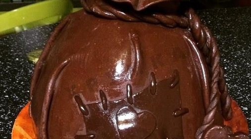 Торт Мешочек с деньгами