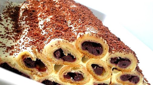 Торт Изба с вишней