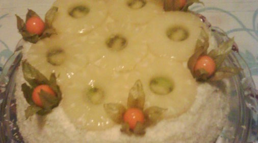 Торт Ананас под градусом