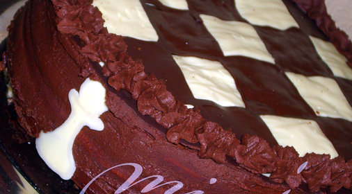 шахматный торт