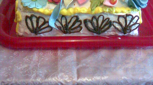 тортКоролевство цветов