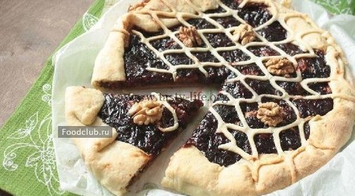 Пирог со сливовым джемом