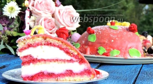 Торт с марципаном «Принцесса»