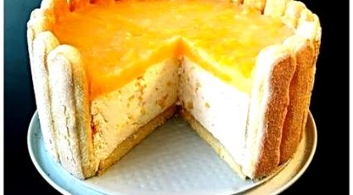 Торт «Манговые облака»