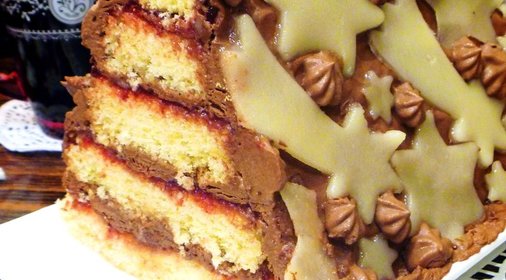 Торт Звездное небо