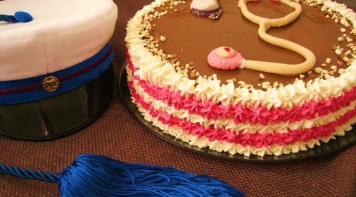 Торт на выпускной