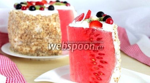 Торт «Арбуз»