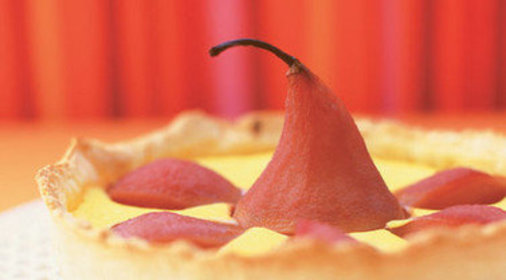 Торт с сыром рикотта и грушами