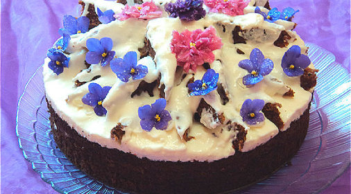 Торт Фиалковая поляна