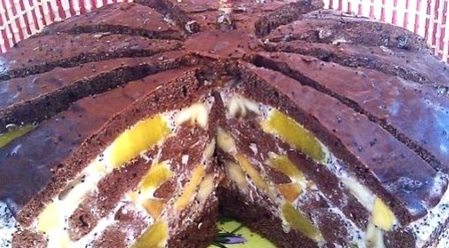 Торт Африканская ромашка