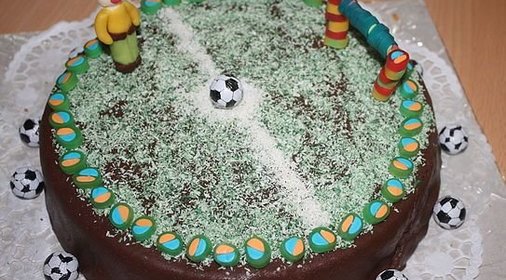 Торт для футболиста