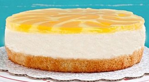 Персиковый торт с маскарпоне