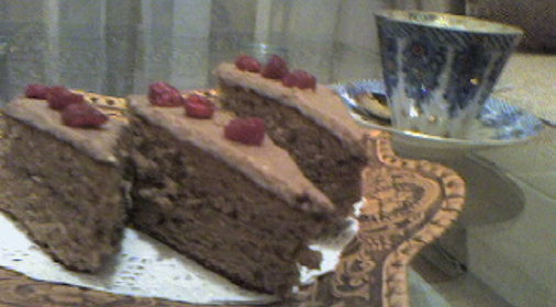 Черный торт