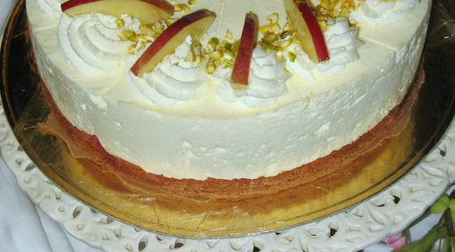 Торт «Яблочки во хмелю»