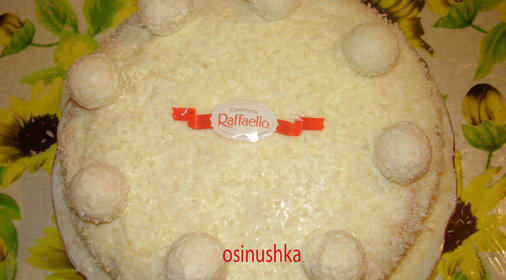 торт Raffaello