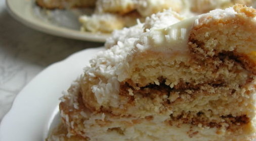 Торт Снежная горка