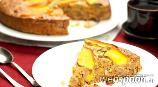 Торт с хурмой и коньяком