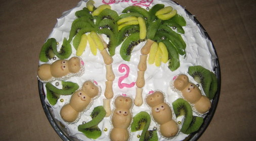 Торт Экзотический рай