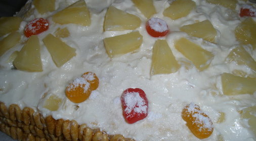 торт Снежное лето