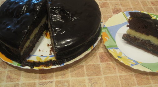 Торт Шоколад на кипятке