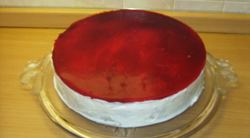 Малиновый торт
