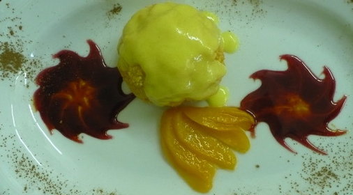 Кофейный торт с морковью