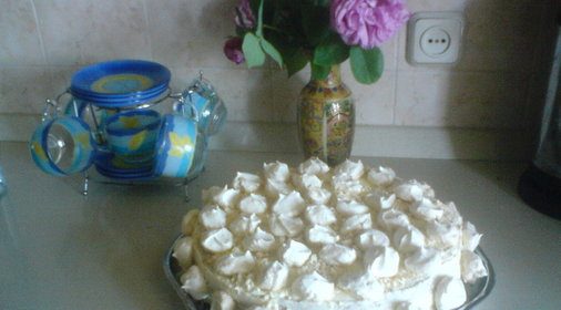 Торт Лебединое озеро