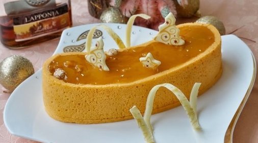 Торт «Зимнее солнце»