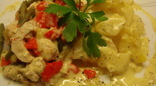 Торт Кофе в белом