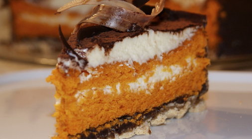 тортШифон в шоколаде