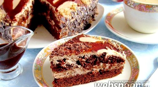 Торт «Шоколад на кипятке»